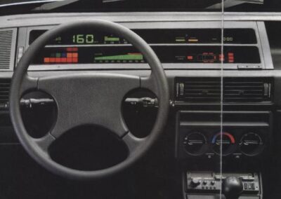 Interno auto_Tipo DGT, FIAT, 1988